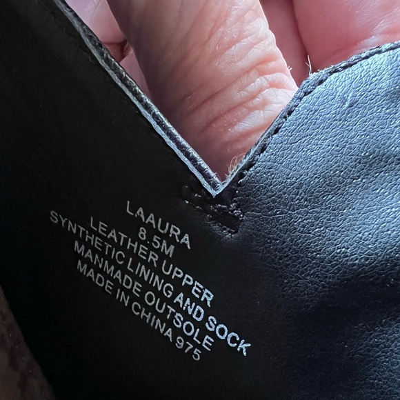 Steve Madden Women’s Black Leather Mules US8.5 - Picture 5 of 6